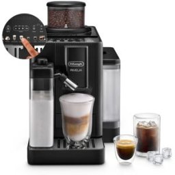 DeLonghi Cafetera Automática Rivelia Start EXAM420.55.BXL 1450W 15 Bar Negra
