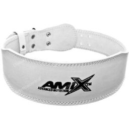 Amix cinturon cuero color blanco talla l