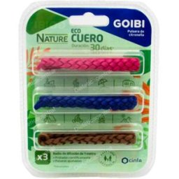 Goibi goibi puls citronella eco cuero trenz bandas 3 u