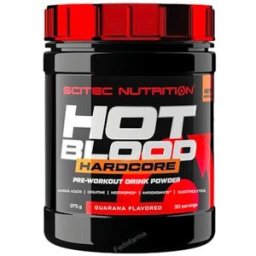 Scitec nutrition hot blood hardcore 375g zumo de naranja