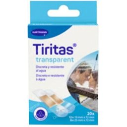 Tiritas hartman tiritas hartmann transp 2 tamaÃ?os 20 u
