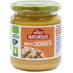 Natursoy crema de cacahuete sin sal 250gr. bio