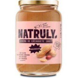Natruly crema de cacahuete crunchy 500gr.