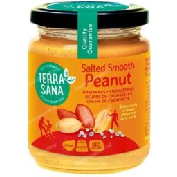 Terrasana crema de cacahuete con sal del himalaya 250gr. bio