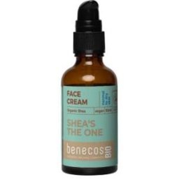 Benecos crema facial piel normal y seca karite 50ml. bio