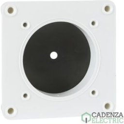 Schneider Electric Placa montaje para mango, control Tesys, para montaje puerta mangos con 4 fijac tornillo, juego de 5, para V3-V6 ref. KZ81 Schne