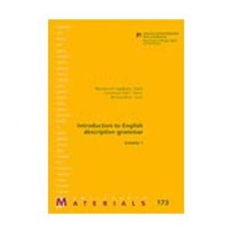 Servei de Publicacions de la Universitat Autnoma de Barcelona Introduction To English Descriptive Grammar
