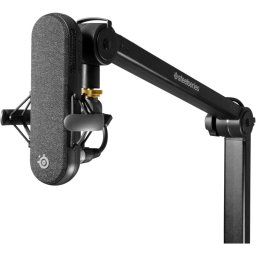 SteelSeries Alias Boom Arm Brazo de Soporte para Micrófonos Giratorio 360º
