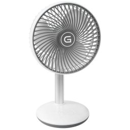 Ventilador Exquisit Venti 3010 R sobremesa 15 cm batería 12h blanco