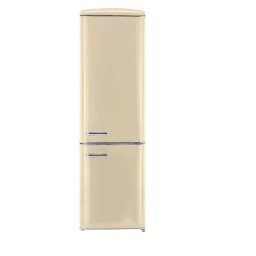 Frigorífico Combi Exquisit RKGC250-70-H-160E Defrost 183cm 244L E Blanco Retro