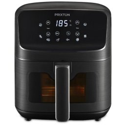 Freidora de aire Prixton Cook Organics 4,2 L 1500 W con ventana