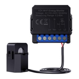 Medidor de energía Avatto WiFi WPM16-1 bidireccional inteligente