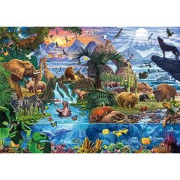 Puzzle Schmidt Spiele 58866 1000 piezas Vida animal multicolor