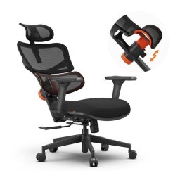 Silla de oficina ergonómica Newtral NT001 soporte lumbar adaptativo