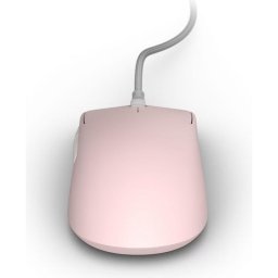 Ratón Endgame Gear OP1 8K V2 Raw Input Edition con cable 30000 DPI rosa y blanco
