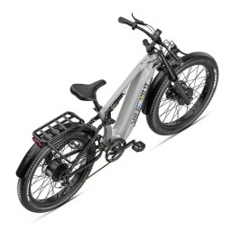 Bicicleta Eléctrica Shengmilo S600 Pro Doble Motor 2000W Batería 48V 25Ah 26