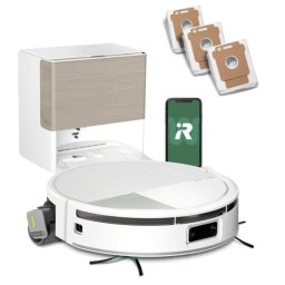 Pack Robot Aspirador y Fregasuelos iRobot Roomba Max 775 Combo Autovaciado + Pack 3 Bolsas