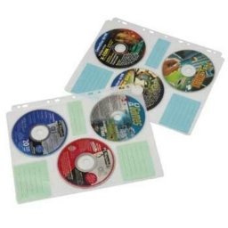 Funda Hama CD-ROM Index Sleeves 60 discos transparente
