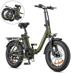 Bicicleta Eléctrica Plegable ULZOMO Dolphin 20" 250 W 36 V 89 km Shimano 7v