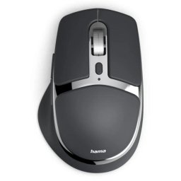 Ratón Hama WM-800 inalámbrico RF y Bluetooth 3200 DPI antracita, 8 botones
