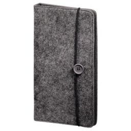 Funda Discos Ópticos Hama Felt 48 Discos Gris