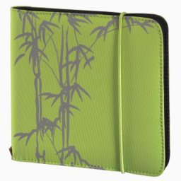 Funda para discos Hama nylon verde 24 discos