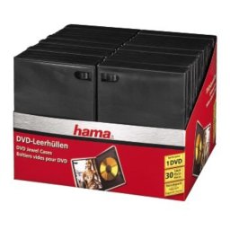 Funda discos ópticos Hama Negra Plástico 120 mm