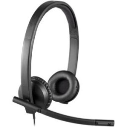 Logitech Auriculares H570e Stereo USB Negro