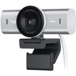 Logitech Webcam MX Brio 4K Ultra HD USB-C Gris Claro