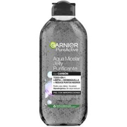 Garnier Skinactive agua micelar pure active jelly purificante carbón imperfecciones piel 400 ml
