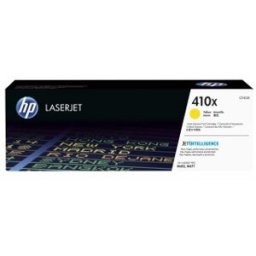 HP 410X - Alto rendimiento - amarillo - original - LaserJet - cartucho de tóner ( CF412X ) - para Co