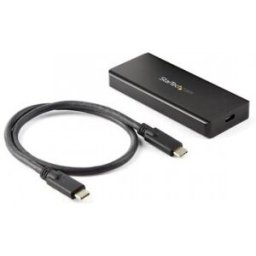 StarTech.com Caja USB 3.1 Gen 2 (10Gbps) para Unidades SSD NVMe M.2 - Resistente al Agua y el Polvo