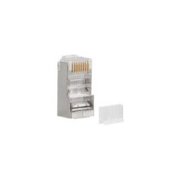 Lanberg CONECTOR DE RED RJ45 PLS-6000 - PARA CABLEADO FTP CAT6 - BOLSA DE 100 UNIDADES