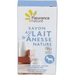 Fleurance nature jabon leche de burra natural sin perfumes 100gr.