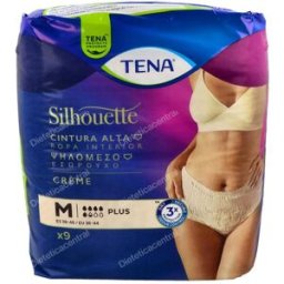 Tena tena silhouette braga cint alta inco dia anat crema t/m 9 un