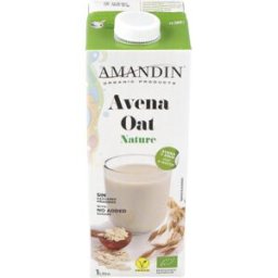 Amandin bebida vegetal de avena nature 1lt 6uds. bio