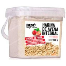 Best protein harina de avena integral fresa 1900gr.
