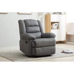 Habitat et jardin Sillón relax "Buckingham" - Gris claro