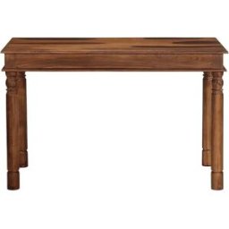 vidaxl Mesa de comedor madera maciza de acacia 120x60x77 cm