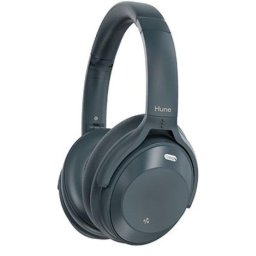 Auriculares Hune Fauna inalámbricos Bluetooth 5.3 con Cancelación Híbrida, 50 h, IPX4, plegables, gris roca