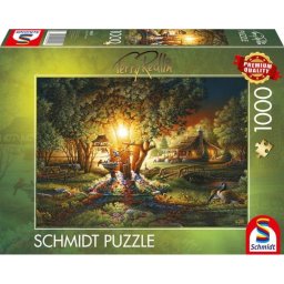 Puzzle Schmidt Spiele 1000 piezas Terry Redlin Resplandor primaveral
