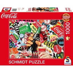 Puzzle Schmidt Spiele Coca Cola is it! 1000 piezas