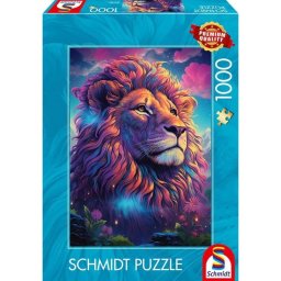 Puzzle Schmidt Spiele 1000 piezas León en el viento de colores