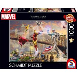 Puzzle Schmidt Spiele 1000 piezas Iron Man Marvel Thomas Kinkade