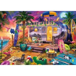 Puzzle Schmidt Spiele 58573 1000 piezas Jeff Haynie Caravana en el mar