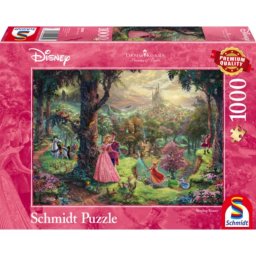 Puzzle Schmidt Spiele 1000 piezas Disney La Bella Durmiente Thomas Kinkade