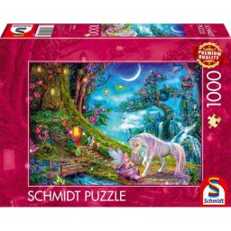 Puzzle Schmidt Spiele 1000 piezas Mundo Mágico