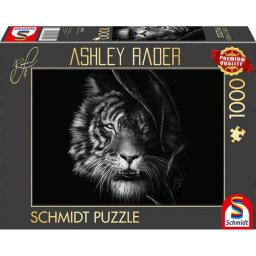 Puzzle Schmidt Spiele 1000 piezas Tigre Naturaleza Salvaje 69,3 x 49,3 cm
