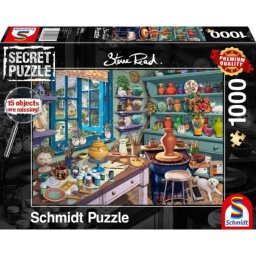 Puzzle Schmidt Spiele 1000 piezas Secret Puzzles Steve Read premium