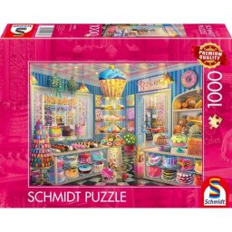 Puzzle Schmidt Spiele 1000 piezas Panadería colorida